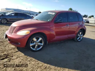 2003 Chrysler PT Cruiser GT with VIN 3C8FY78G33T540557, listed as a Copart auction lot 75767804 with 99,530 mi miles and Salvage Title. Bid and sale history available at carsss.com. Image 1.