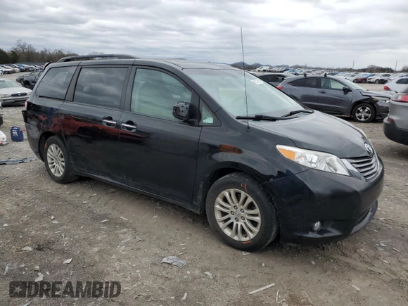 2014 Toyota Sienna XLE with VIN 5TDYK3DC5ES460374, listed as a Copart auction lot 49337635 with 155,388 mi miles and Clean Title. Bid and sale history available at DreamBid. Image 4.
