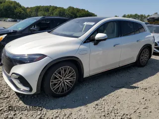 2023 Mercedes-Benz EQS with VIN 4JGDM4EB0PA008221, listed as a Copart auction lot 70640014 with 17,038 mi miles and Salvage Title. Bid and sale history available at carsss.com. Image 1.