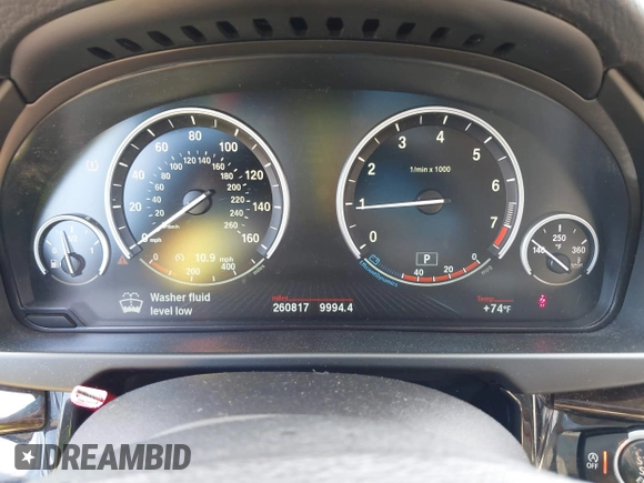 2014 BMW X5 xDrive35i z VIN 5UXKR0C5XE0K43570, wystawiony jako IAAI lot #42211578 z przebiegiem 260 817 mil mil oraz . Historia ofert i sprzedaży dostępna na DreamBid. Obrazek 7.