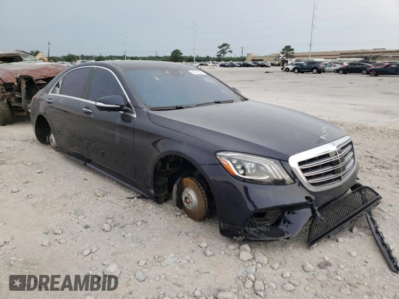 2020 Mercedes-Benz S-Class S 450 with VIN WDDUG6GB5LA527303, listed as a Copart auction lot 56611584 with 0 mi miles and Salvage Title. Bid and sale history available at carsss.com. Image 4.