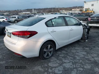 2018 Kia Forte LX with VIN 3KPFL4A74JE190592, listed as a IAAI auction lot 41246176 with 1 mi miles. Bid and sale history available at carsss.com. Image 4.