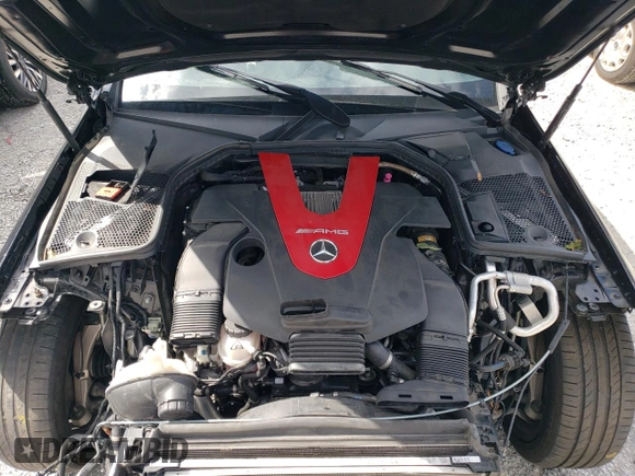 2021 Mercedes-Benz C 43 AMG with VIN W1KWJ6EB5MG099731, listed as a Copart auction lot 56369644 with 38,062 mi miles and Salvage title. Bid and sale history available at DreamBid. Image 11.