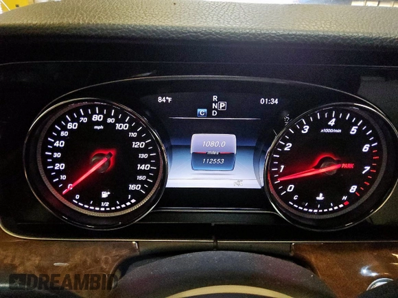 2017 Mercedes-Benz E 300 Luxury with VIN WDDZF4JB7HA048166, listed as a Copart auction lot 60746955 with 112,553 mi miles and Clean title. Bid and sale history available at DreamBid. Image 9.