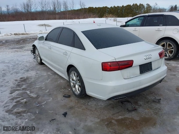 2017 Audi A6 Premium Plus with VIN WAUG8AFC0HN113232, listed as a IAAI auction lot 41654516 with NaN miles. Bid and sale history available at carsss.com. Image 3.