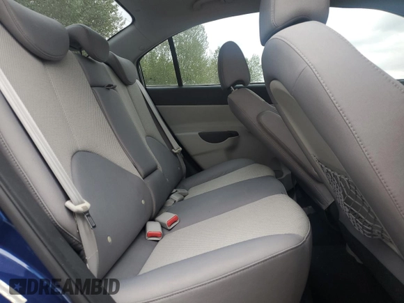 2011 Hyundai Accent GLS with VIN KMHCN4AC9BU556524, listed as a Copart auction lot 54990215 with 214,552 mi miles and Clean Title. Bid and sale history available at DreamBid. Image 10.
