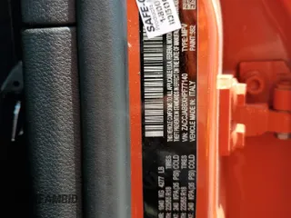 2017 Jeep Renegade Latitude with VIN ZACCJABBXHPF77140, listed as a Copart auction lot 54737895 with 157,373 mi miles and Salvage title. Bid and sale history available at DreamBid. Image 13.