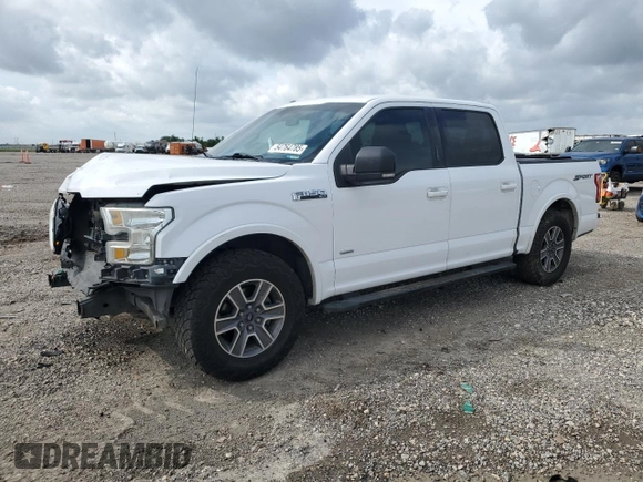 2017 Ford F-150 XL with VIN 1FTEW1CP5HKC11102, listed as a Copart auction lot 54764785 with 195,901 mi miles and Salvage title. Bid and sale history available at DreamBid. Image 1.