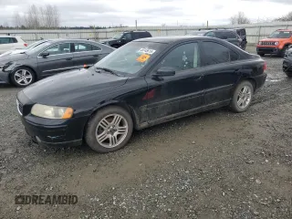 2006 Volvo S60 2.5L Turbo with VIN YV1RS592062542208, listed as a Copart auction lot 49745615 with 134,734 mi miles and Clean Title. Bid and sale history available at carsss.com. Image 1.