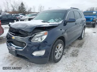 2017 Chevrolet Equinox LT with VIN 2GNALCEK3H1544944, listed as a IAAI auction lot 41611497 with 135,819 mi miles. Bid and sale history available at carsss.com. Image 2.