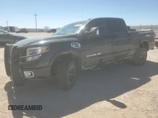 2019 Nissan Titan XD SV with VIN 1N6BA1F45KN529310, listed as a Copart auction lot 48411535 with 109,233 mi miles and Salvage Title. Bid and sale history available at carsss.com. Image 1.