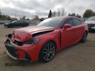 2020 Lexus IS 350 F Sport with VIN JTHGZ1E29L5017258, listed as a Copart auction lot 76707054 with 64,335 mi miles and Salvage Title. Bid and sale history available at DreamBid. Image 1.