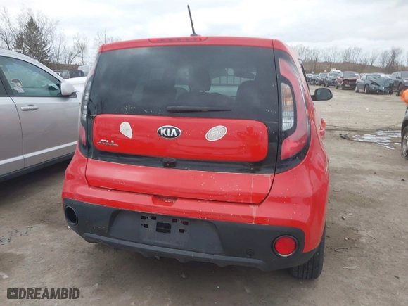2019 Kia Soul with VIN KNDJN2A29K7686602, listed as a IAAI auction lot 41997066 with 122,125 mi miles. Bid and sale history available at carsss.com. Image 16.