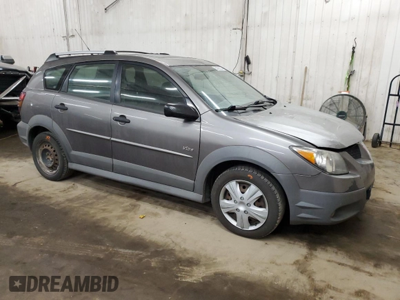 2004 Pontiac Vibe with VIN 5Y2SM62814Z439227, listed as a Copart auction lot 84260304 with 176,710 mi miles and Salvage title. Bid and sale history available at DreamBid. Image 4.