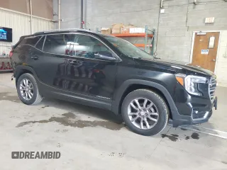 2023 GMC Terrain SLT with VIN 3GKALVEG8PL168551, listed as a Copart auction lot 59562335 with 52,936 mi miles and Clean title. Bid and sale history available at DreamBid. Image 4.