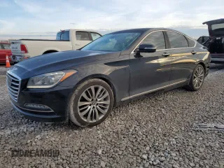 2017 Genesis G80 Ultimate z VIN KMHGN4JF5HU173426, wystawiony jako Copart lot #85953654 z przebiegiem 125 389 mil mil oraz Szkody całkowita. Historia ofert i sprzedaży dostępna na DreamBid. Obrazek 1.