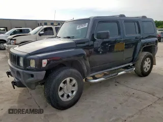 2007 Hummer H3 SUV z VIN 5GTDN13E278103943, wystawiony jako Copart lot #60256205 z przebiegiem 283 737 mil mil oraz Czysty tytuł • Clean title. Historia ofert i sprzedaży dostępna na DreamBid. Obrazek 1.