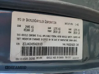 2005 Chrysler 300 with VIN 2C3JA63H95H628183, listed as a Copart auction lot 50269975 with 237,375 mi miles and Salvage Title. Bid and sale history available at carsss.com. Image 15.