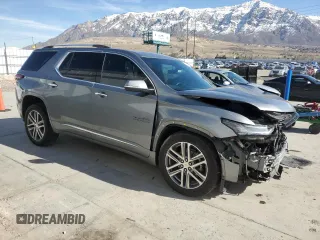 2023 Chevrolet Traverse High Country with VIN 1GNEVNKW8PJ108514, listed as a Copart auction lot 48391915 with 33,515 mi miles and Salvage title. Bid and sale history available at DreamBid. Image 4.
