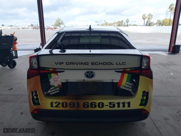 2019 Toyota Prius L Eco with VIN JTDKARFU8K3095428, listed as a IAAI auction lot 41804331 with 154,877 mi miles. Bid and sale history available at carsss.com. Image 16.