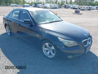 2008 BMW 5 Series 528i with VIN WBANU53548CT17074, listed as a IAAI auction lot 39244408 with 85,906 mi miles and . Bid and sale history available at carsss.com. Image 1.