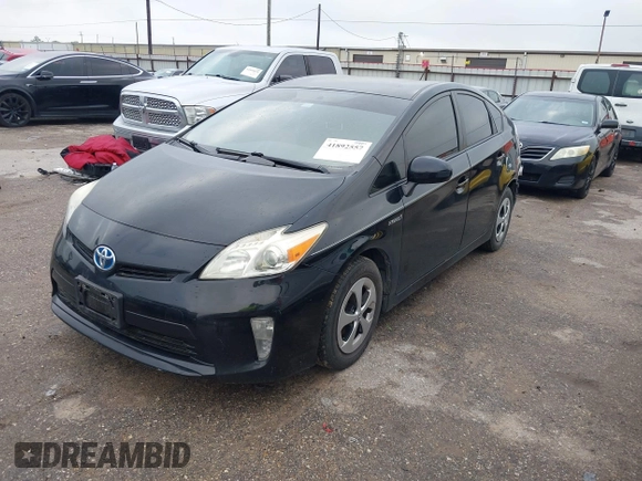 2015 Toyota Prius Four with VIN JTDKN3DU4F1984667, listed as a IAAI auction lot 41892557 with 192,908 mi miles. Bid and sale history available at carsss.com. Image 2.