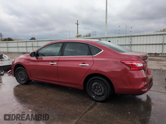 2017 Nissan Sentra SV with VIN 3N1AB7AP5HL671684, listed as a Copart auction lot 50741995 with 108,044 mi miles and Salvage Title. Bid and sale history available at carsss.com. Image 2.