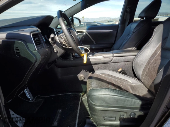 2017 Lexus RX 350 with VIN 2T2ZZMCA5HC051046, listed as a Copart auction lot 49676675 with 62,433 mi miles and Salvage title. Bid and sale history available at DreamBid. Image 7.