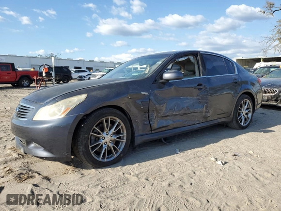 2007 Infiniti G35 Sport with VIN JNKBV61E97M713584, listed as a Copart auction lot 77174144 with Not Provided miles and Salvage Title. Bid and sale history available at DreamBid. Image 1.