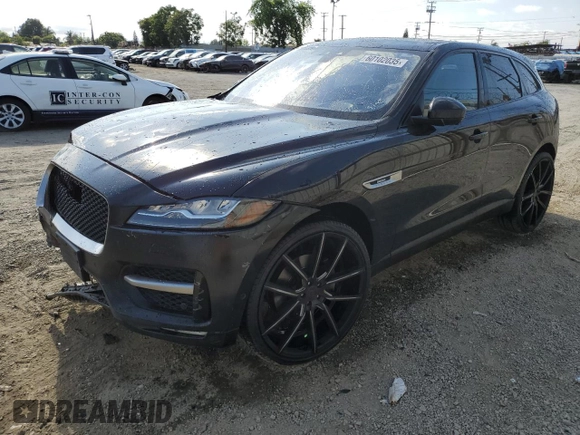 2017 Jaguar F-Pace 35t R-Sport with VIN SADCL2BV3HA060339, listed as a Copart auction lot 60102035 with 139,025 mi miles and Clean title. Bid and sale history available at DreamBid. Image 1.