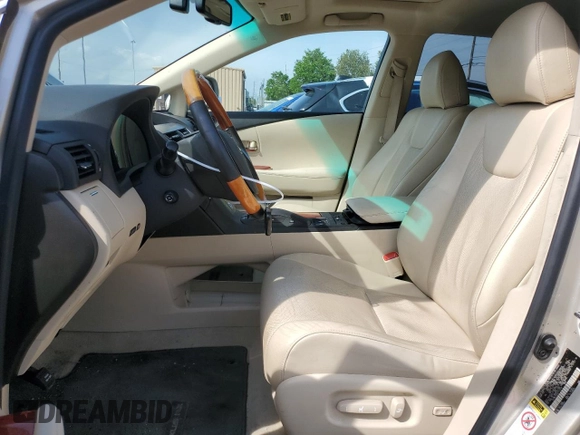2012 Lexus RX 350 with VIN 2T2BK1BA2CC140782, listed as a Copart auction lot 52604525 with 103,374 mi miles and Salvage Title. Bid and sale history available at carsss.com. Image 7.