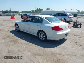 2006 Infiniti G35 with VIN JNKCV51F96M610106, listed as a IAAI auction lot 42217657 with 170,801 mi miles and . Bid and sale history available at DreamBid. Image 3.