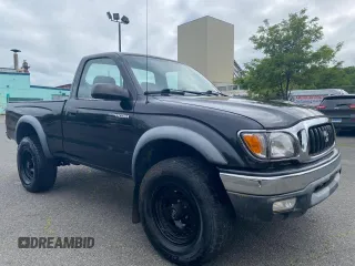 2001 Toyota Tacoma z VIN 5TEPM62N412860628, wystawiony jako Copart lot #59222215 z przebiegiem 62 905 mil mil oraz Czysty tytuł • Clean title. Historia ofert i sprzedaży dostępna na DreamBid. Obrazek 1.
