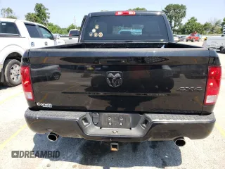 2017 Ram 1500 Express with VIN 3C6RR7KT0HG573802, listed as a Copart auction lot 65900404 with 100,654 mi miles and Salvage title. Bid and sale history available at DreamBid. Image 6.