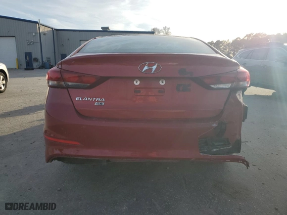2018 Hyundai Elantra SE with VIN 5NPD74LF6JH275025, listed as a Copart auction lot 84817924 with 126,863 mi miles and Clean Title. Bid and sale history available at carsss.com. Image 6.