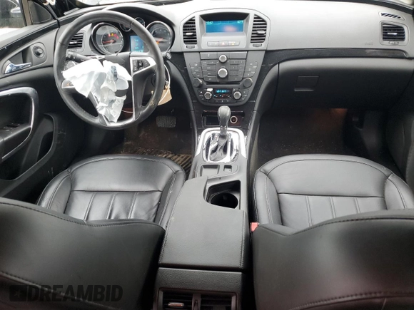 2011 Buick Regal CXL RL2 with VIN 2G4GP5EC6B9173245, listed as a Copart auction lot 86419594 with 42,419 mi miles and Salvage Title. Bid and sale history available at carsss.com. Image 8.