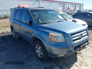 2008 Honda Pilot EX-L z VIN 5FNYF28528B018817, wystawiony jako IAAI lot #41608185 z przebiegiem 206 094 mil mil oraz . Historia ofert i sprzedaży dostępna na DreamBid. Obrazek 1.