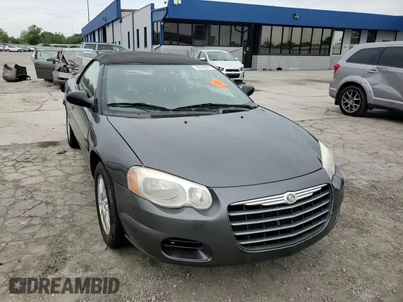 2005 Chrysler Sebring with VIN 1C3EL45X15N656183, listed as a Copart auction lot 58348475 with Not provided miles and Salvage title. Bid and sale history available at DreamBid. Image 13.