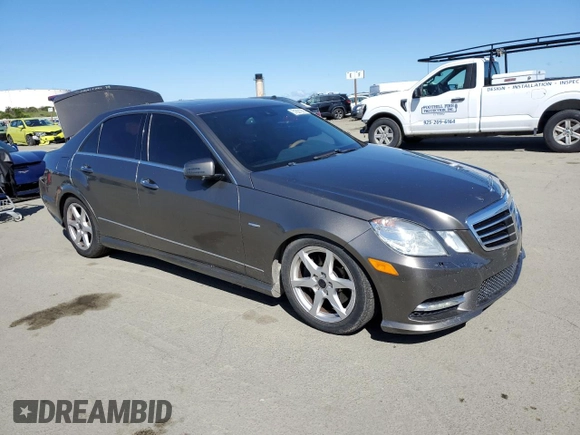 2012 Mercedes-Benz E 350 Luxury with VIN WDDHF2EB6CA643156, listed as a Copart auction lot 51621925 with 249,869 mi miles and Salvage title. Bid and sale history available at DreamBid. Image 4.
