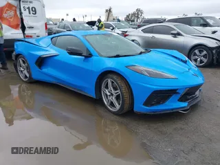 2022 Chevrolet Corvette 3LT with VIN 1G1YC2D44N5117389, listed as a IAAI auction lot 41511815 with 11,915 mi miles. Bid and sale history available at carsss.com. Image 1.