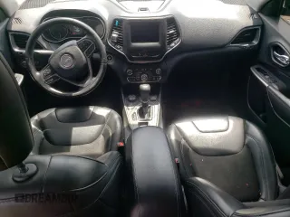 2019 Jeep Cherokee Latitude Plus with VIN 1C4PJMLB7KD101158, listed as a Copart auction lot 58246115 with 144,807 mi miles and Salvage title. Bid and sale history available at DreamBid. Image 8.