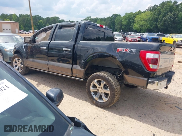 2021 Ford F-150 XL with VIN 1FTFW1E84MFC84796, listed as a IAAI auction lot 42496708 with 73,197 mi miles and . Bid and sale history available at DreamBid. Image 3.