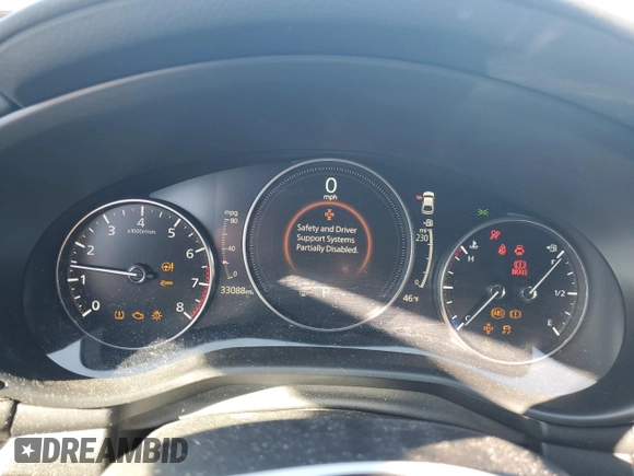 2020 Mazda 3 Preferred with VIN JM1BPBMM5L1168521, listed as a Copart auction lot 46648275 with 33,088 mi miles and Salvage Title. Bid and sale history available at DreamBid. Image 9.