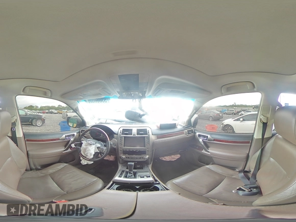 2015 Lexus GX 460 with VIN JTJBM7FX2F5114469, listed as a Copart auction lot 53866525 with 193,532 mi miles and Salvage title. Bid and sale history available at DreamBid. Image 15.