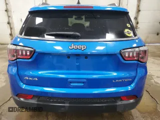 2019 Jeep Compass Latitude with VIN 3C4NJDBBXKT792396, listed as a Copart auction lot 53623435 with 84,473 mi miles and Salvage title. Bid and sale history available at DreamBid. Image 6.
