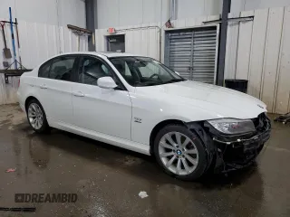 2011 BMW 3 Series 328i xDrive with VIN WBAPK5G53BNN30232, listed as a Copart auction lot 57954685 with 157,538 mi miles and Salvage title. Bid and sale history available at DreamBid. Image 4.