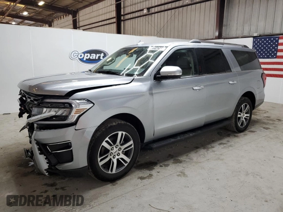 2024 Ford Expedition Max Limited with VIN 1FMJK1K86REA42093, listed as a Copart auction lot 52314745 with 47,832 mi miles and Clean title. Bid and sale history available at DreamBid. Image 1.