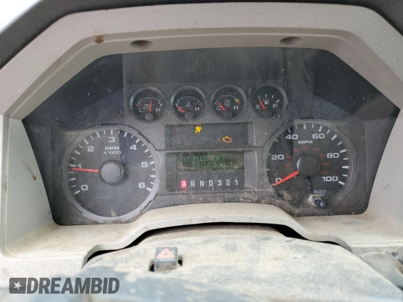 2008 Ford F-250 with VIN 1FDSX21568EE47176, listed as a Copart auction lot 54058325 with 169,671 mi miles and Salvage title. Bid and sale history available at DreamBid. Image 9.