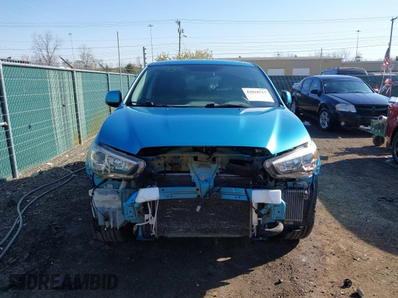 2013 Mitsubishi Outlander Sport SE with VIN 4A4AR4AU5DE007157, listed as a IAAI auction lot 42018513 with 72,902 mi miles. Bid and sale history available at carsss.com. Image 13.