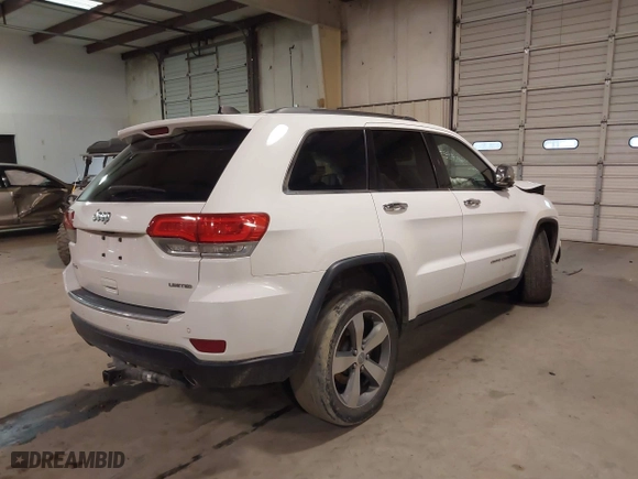 2016 Jeep Grand Cherokee Limited 75th Anniversary with VIN 1C4RJFBT9GC448406, listed as a IAAI auction lot 41521175 with 137,552 mi miles. Bid and sale history available at carsss.com. Image 4.